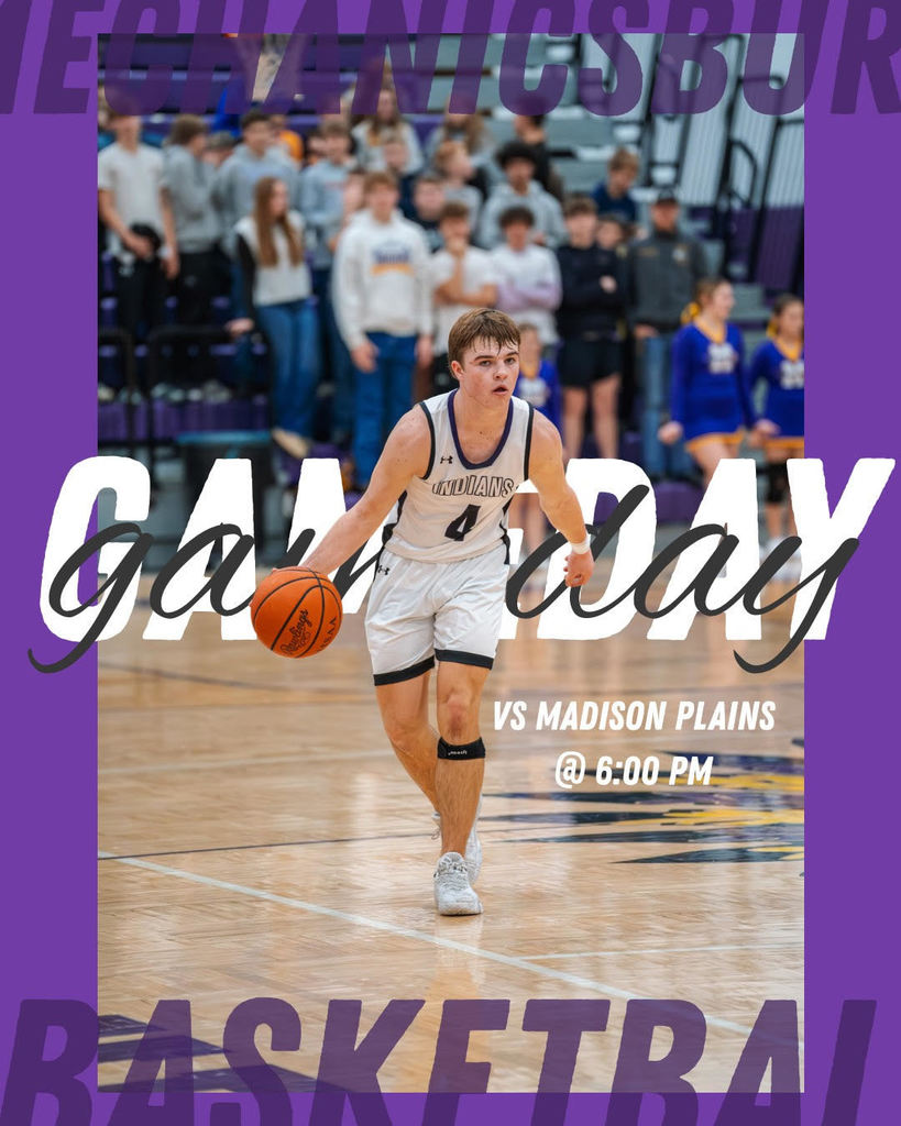 The Indians are on the road tonight as they take on Madison Plains.  JV at 6:00 PM.  Varsity at 7:00 PM