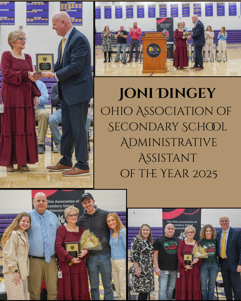 Joni Dingey Ohio Association of Secondary School Administrative Assistant of the Year 2025 (1)