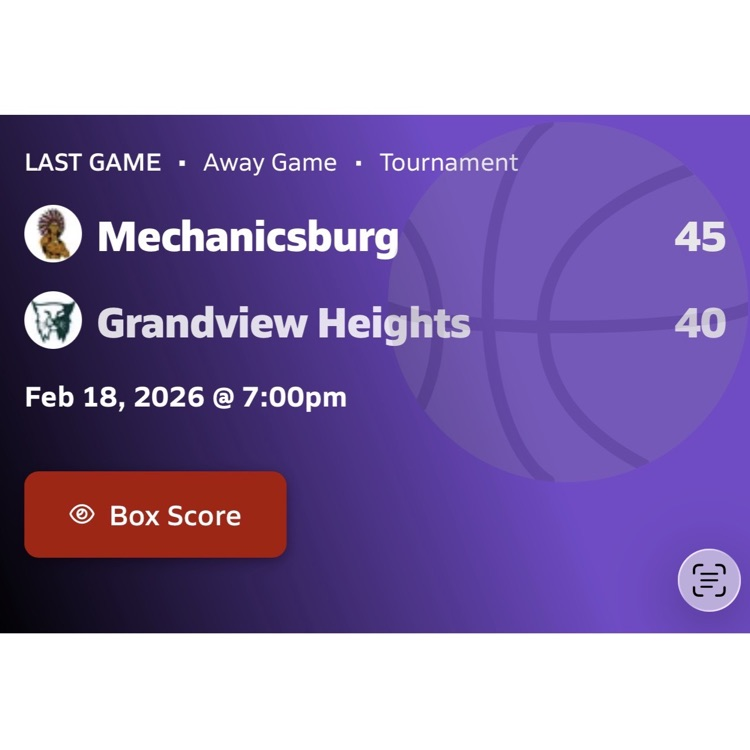 The Lady Indians knock off #2 seeded Grandview Heights to advance to the Sectional Championship! They are back in action at home on Saturday at 1pm taking on East Knox.  score 45- 40