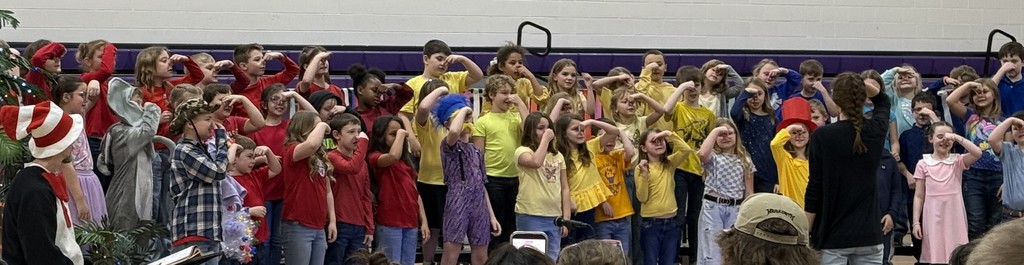 2nd grade Seussical musical 