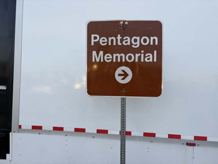 Dinner at Pentagon Mall and then a visit to the Pentagon Memorial. (We have the BEST kids!) 🇺🇸❤️