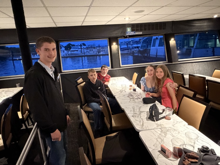Wednesday photos, including some from our dinner cruise (kids danced for 2 hours)! Fun day!