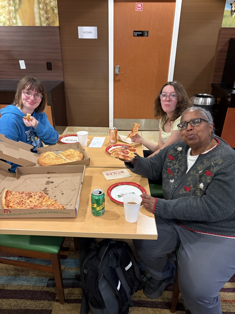We are safely tucked in at the hotel and all have been fed! If COVID taught us anything, it's how to pivot! The kids have been truly AMAZING! Will post more pictures tomorrow!!