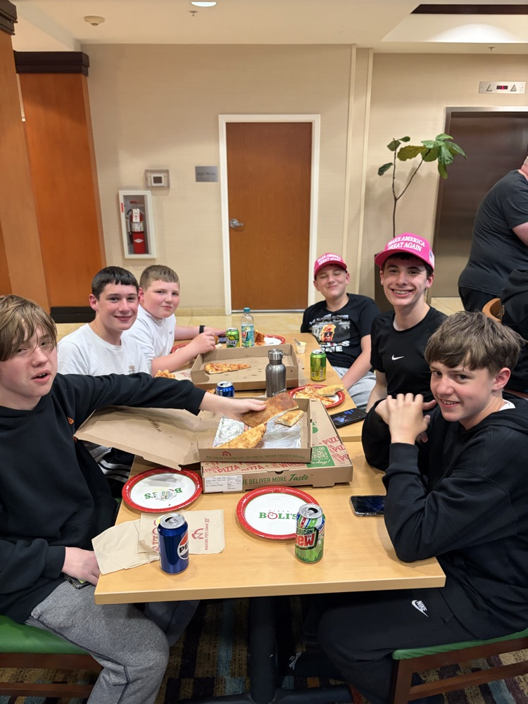 We are safely tucked in at the hotel and all have been fed! If COVID taught us anything, it's how to pivot! The kids have been truly AMAZING! Will post more pictures tomorrow!!