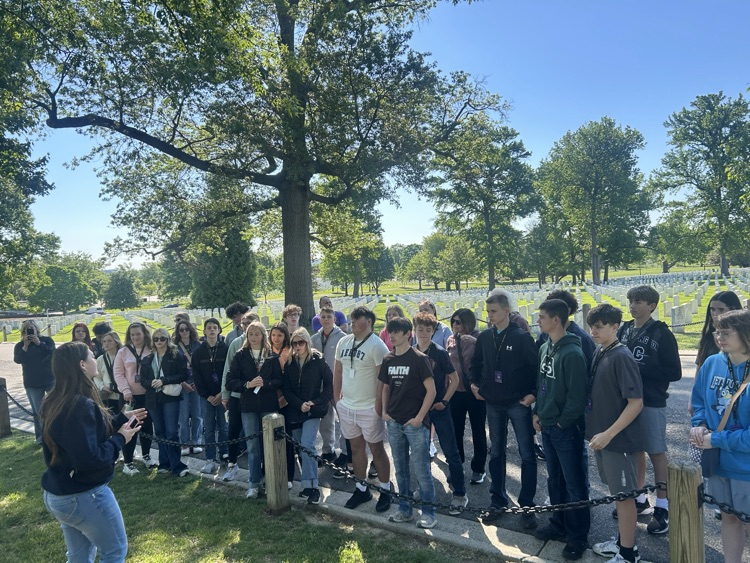 We spent an awesome morning at Arlington. Our kids continued to impress us with their behavior, respect, and reverence. Proud of our kids!