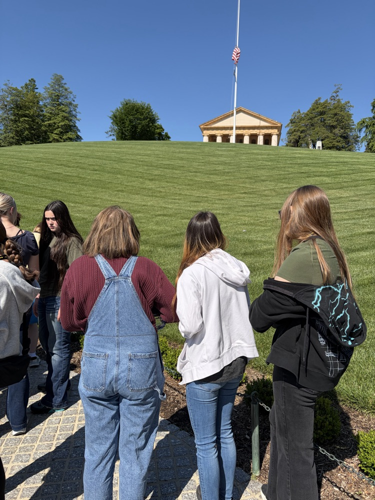 We spent an awesome morning at Arlington. Our kids continued to impress us with their behavior, respect, and reverence. Proud of our kids!