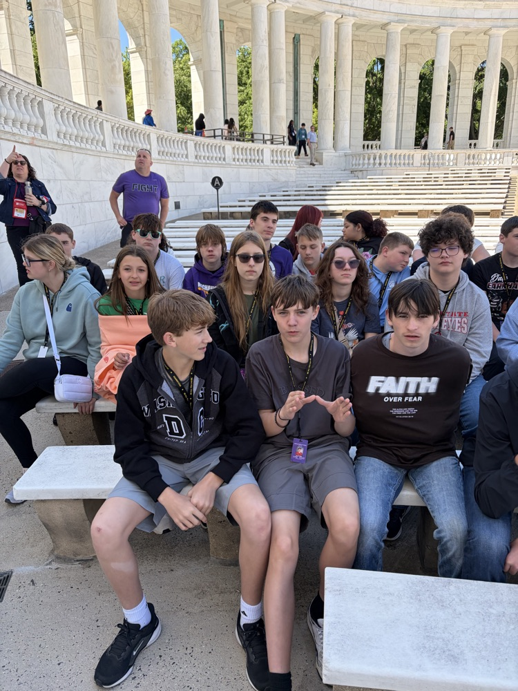 We spent an awesome morning at Arlington. Our kids continued to impress us with their behavior, respect, and reverence. Proud of our kids!