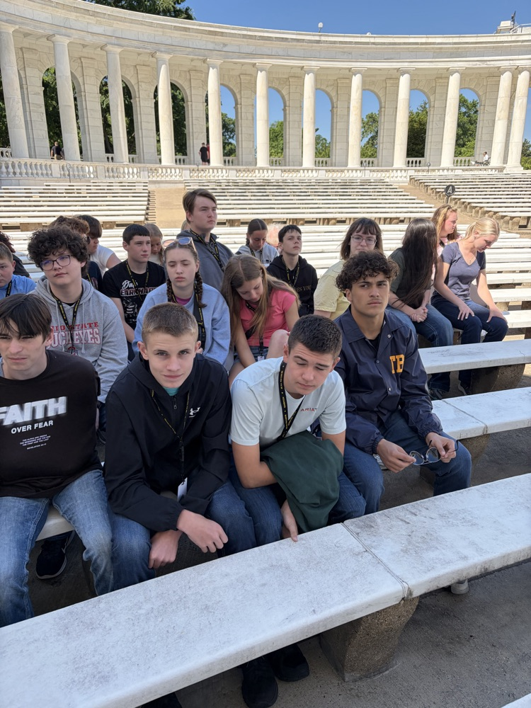 We spent an awesome morning at Arlington. Our kids continued to impress us with their behavior, respect, and reverence. Proud of our kids!