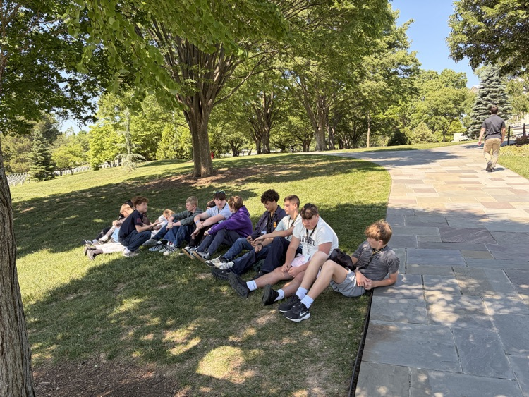 We spent an awesome morning at Arlington. Our kids continued to impress us with their behavior, respect, and reverence. Proud of our kids!