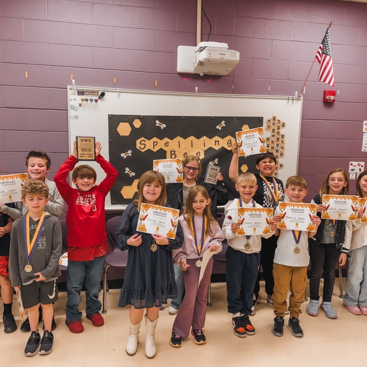 🐝 The buzz was back at DWE! We recently brought back our Spelling Bee for grades K-5, and it was such a joy to see our students' bravery in action.  These "Burg" spellers shined as Courageous Characters and Confident Communicators. They showed true grit by stepping up to the challenge and modeled what it means to be Accountable Leaders by working hard to prepare.  We are so proud of every student who participated and can’t wait to keep this tradition going next year! 🏆