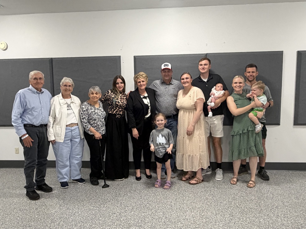 CD Family picture at the empowred woman's award ceremony