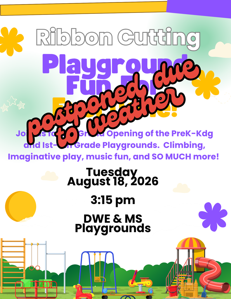 Ribbon Cutting Postponed due to weather
