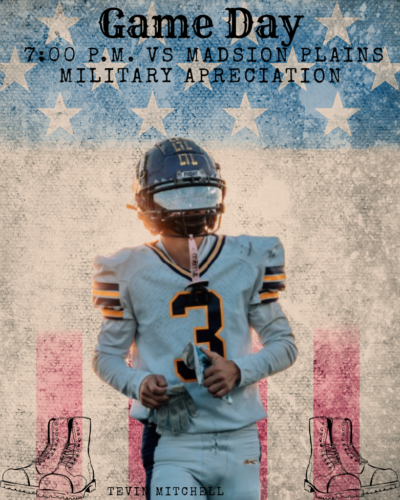 🇺🇸 MILITARY APPRECIATION NIGHT GAMEDAY! 🇺🇸 It’s Friday night under the lights at home! Your Mechanicsburg Indians take on Madison-Plains tonight as we honor our active-duty service members, veterans, and military families. 💥 Arrive early to grab your seats—we’re kicking off the night with a special pre-game military flyover that you won't want to miss! Let’s pack the stands, get loud, and show our support for our military and our team! 📍 Matchup: Mechanicsburg Indians vs. Madison-Plains ⏰ Kickoff: TODAY @ 7:00 PM (Arrive early for pre-game ceremonies & flyover!) 📍 Location: Mechanicsburg High School Stadium Drop a 🇺🇸 or 💜 in the comments to honor our military service members today! #GoBurg #MechanicsburgFootball #MilitaryAppreciation #FridayNightLights #OHSAA #HighSchoolFootball #IndianNation #USA