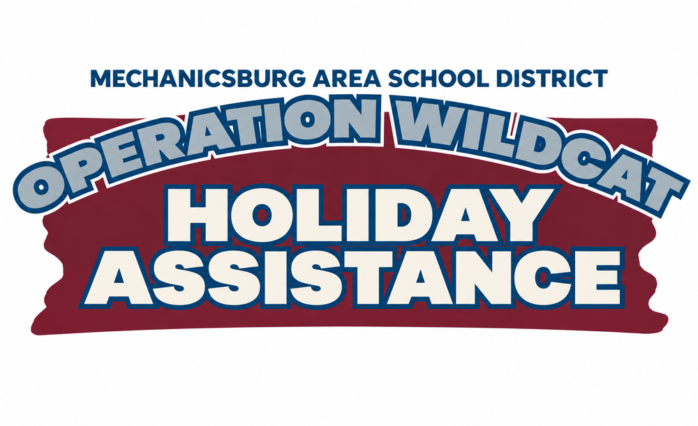 Maroon and gray graphic that says Operation Wildcat holiday projects