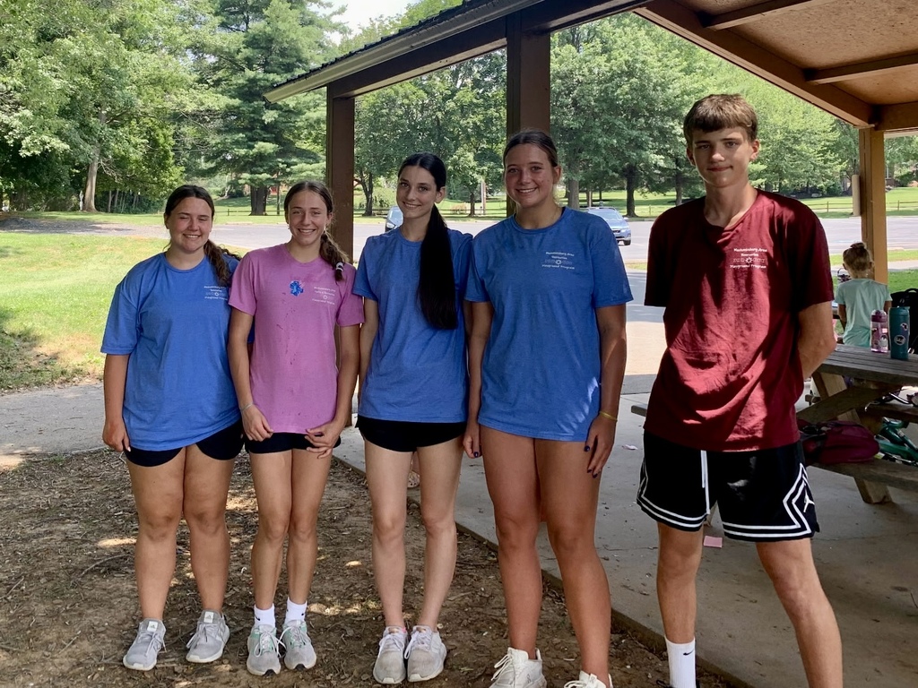 Group of student camp counselors