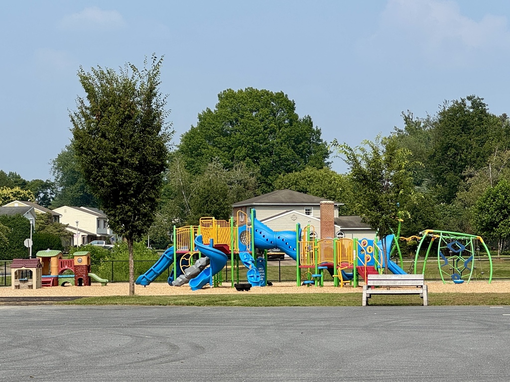 Playground without any children.