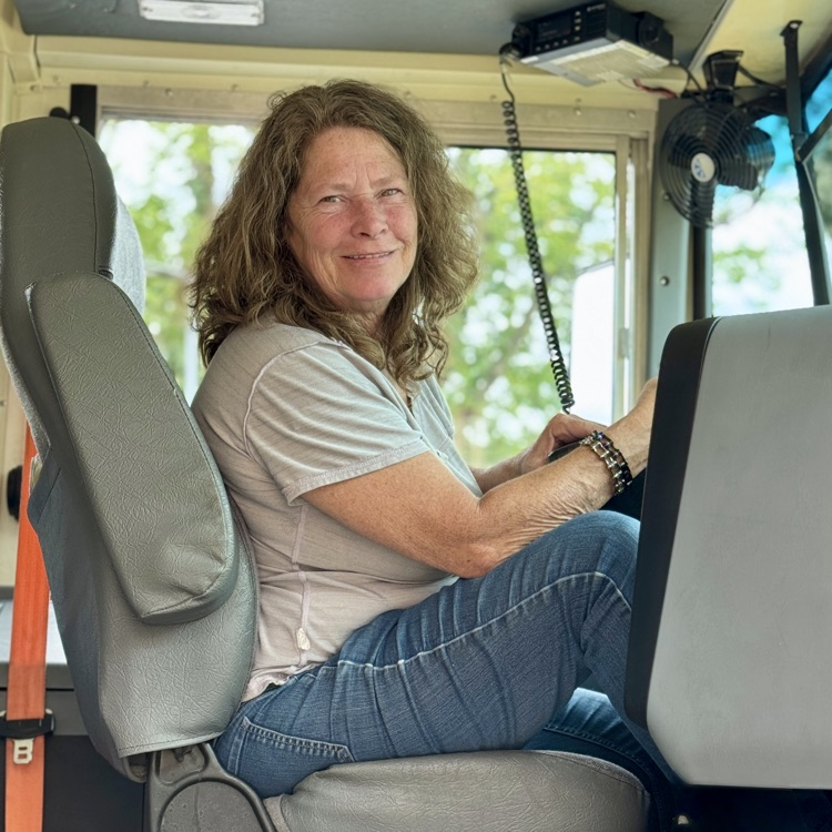 bus driver on the bus