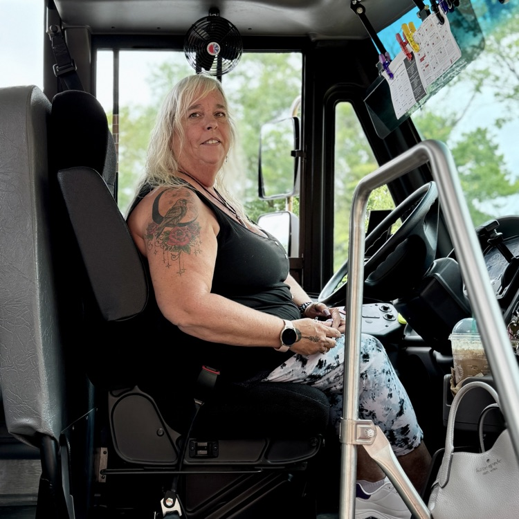 bus driver on the bus