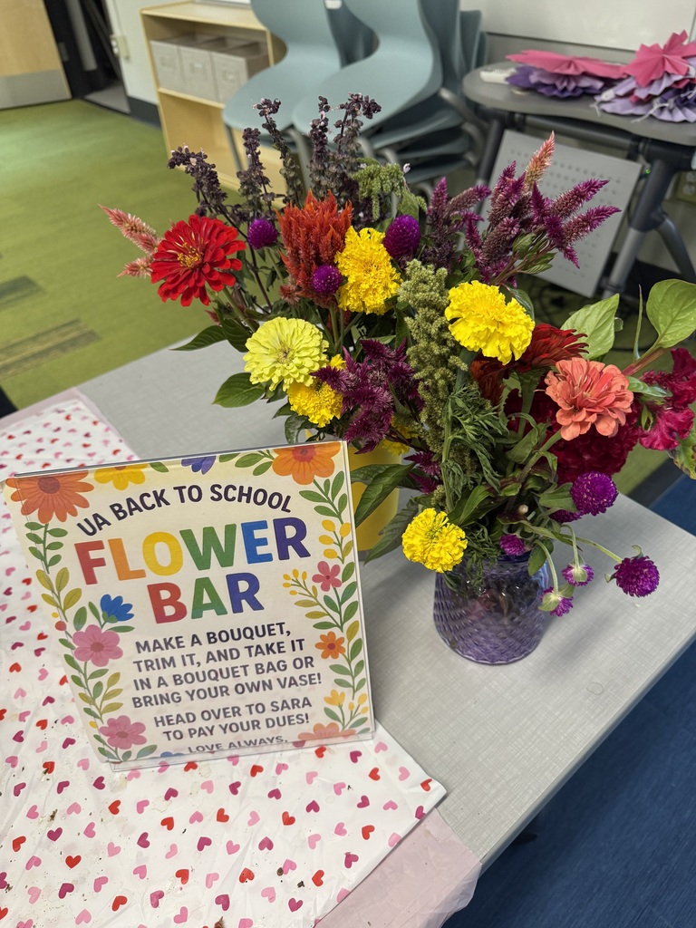 Colorful flowers on a table