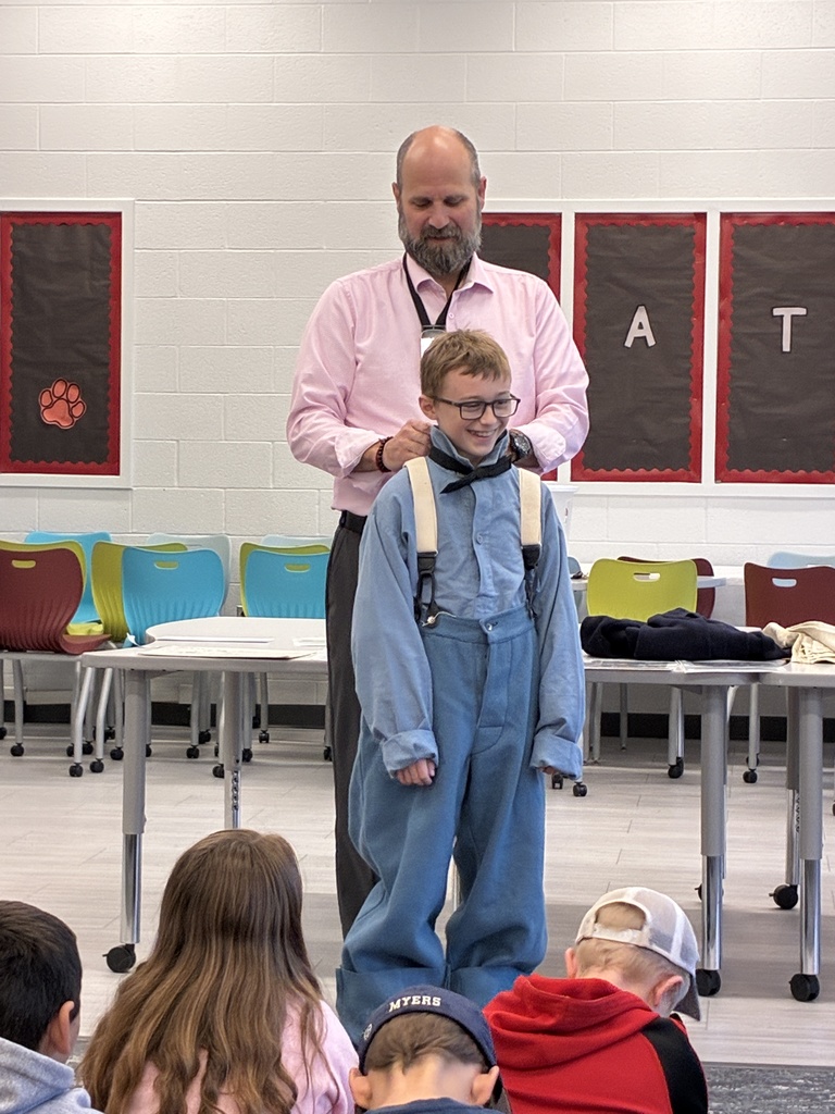 Students learn about the Carlisle Indian Boarding School.