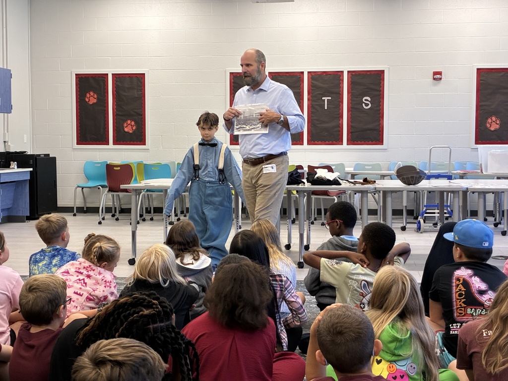 Students learn about the Carlisle Indian Boarding School.