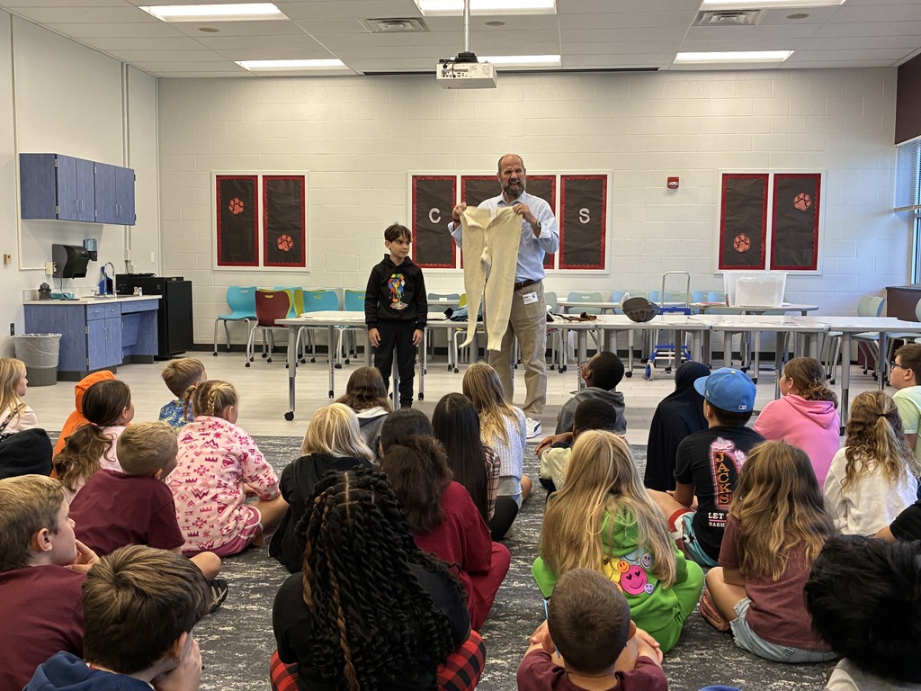 Students learn about the Carlisle Indian Boarding School.