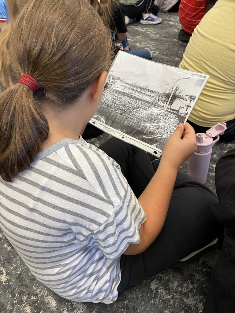 Students learn about the Carlisle Indian Boarding School.