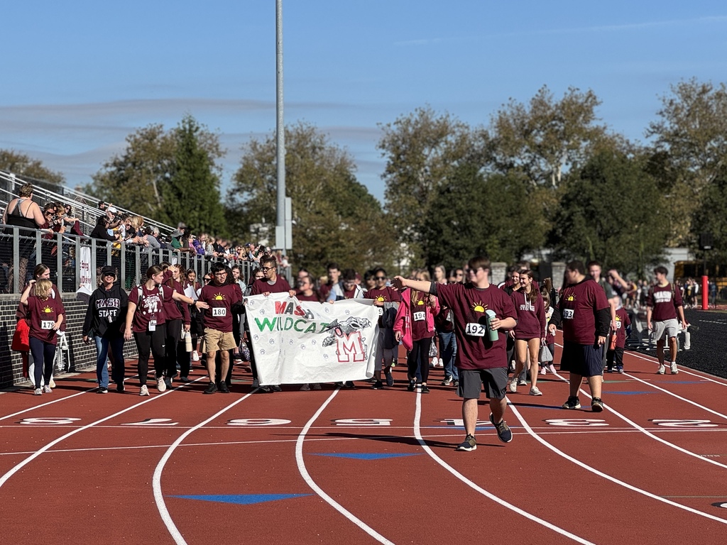 Special Olympics parade of athletes.
