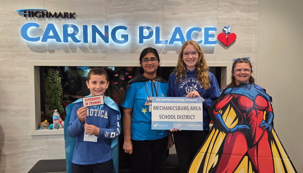 Students dressed as superheroes.