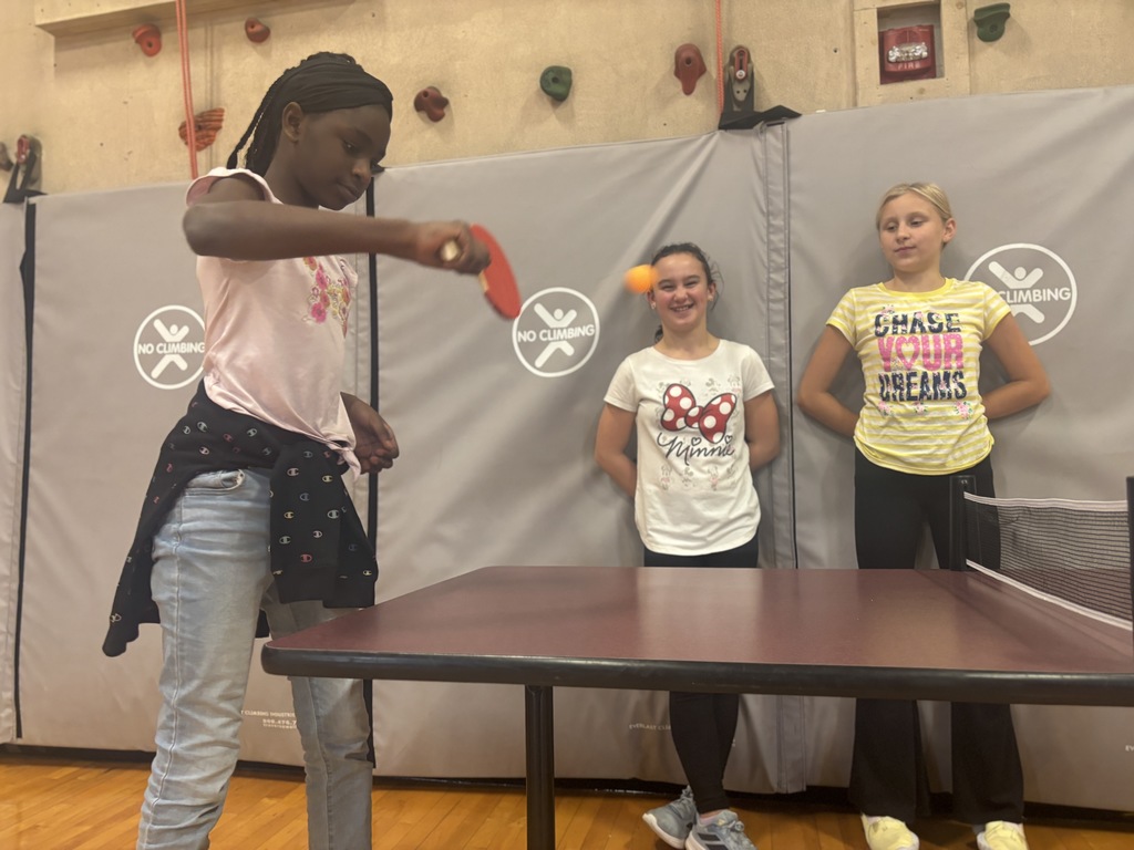 Students participate in an afterschool sports club.