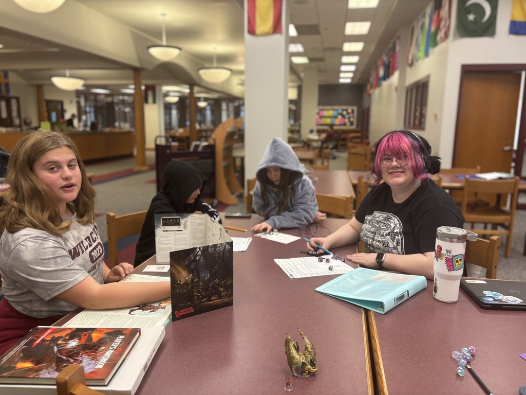 Students participate in an afterschool gaming club.