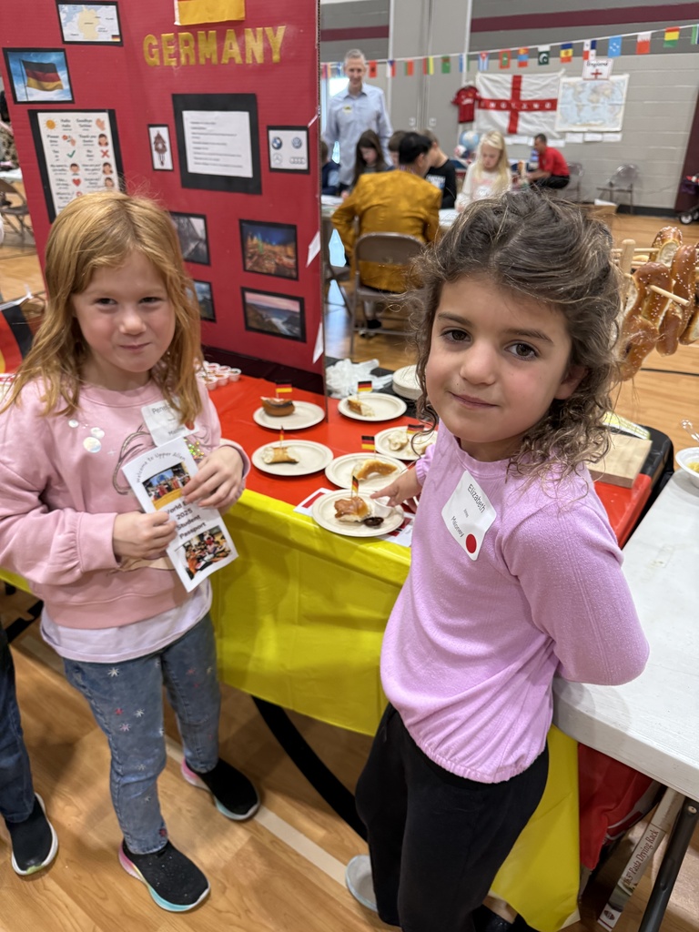 Students participate in a World Expo Day.
