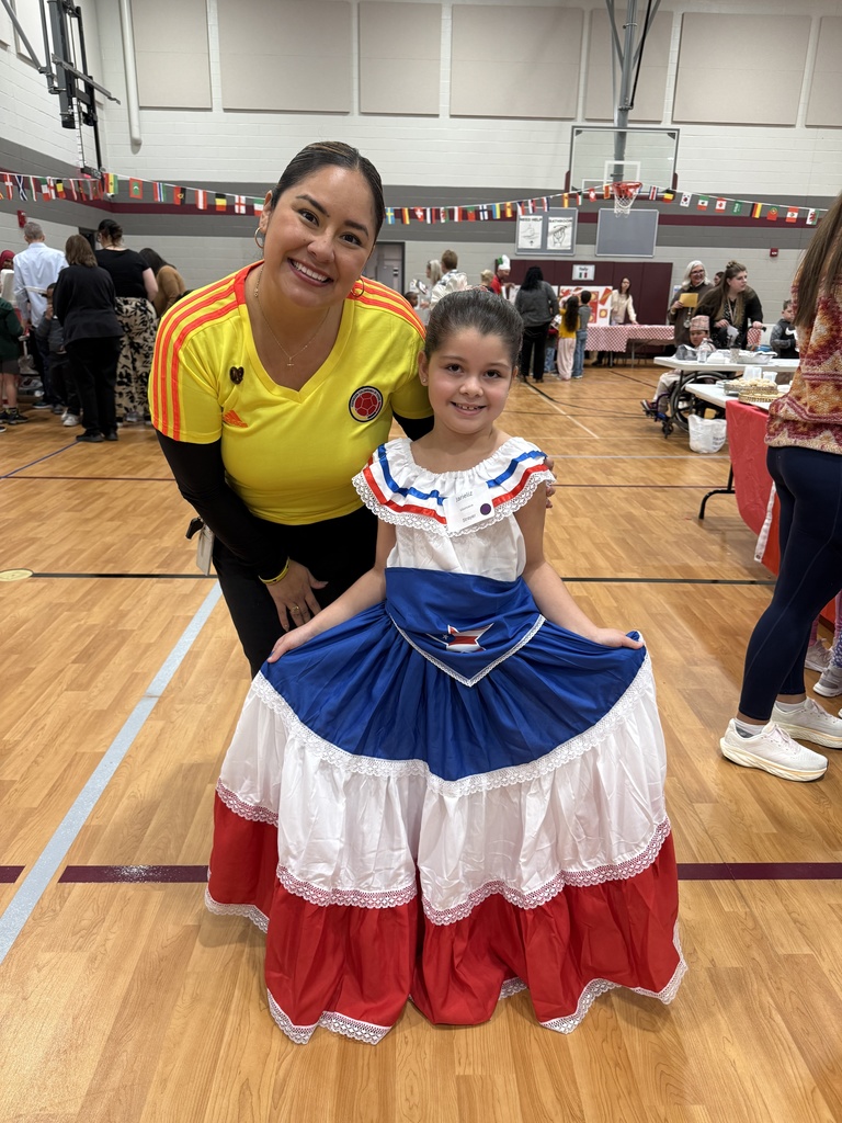 Students participate in a World Expo Day.