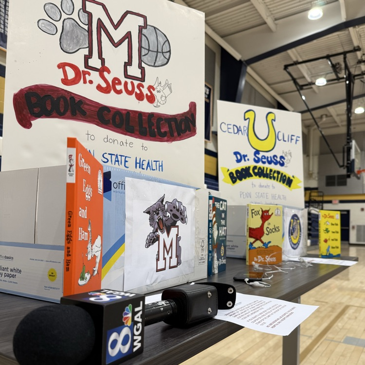 dr Seuss signage on a table