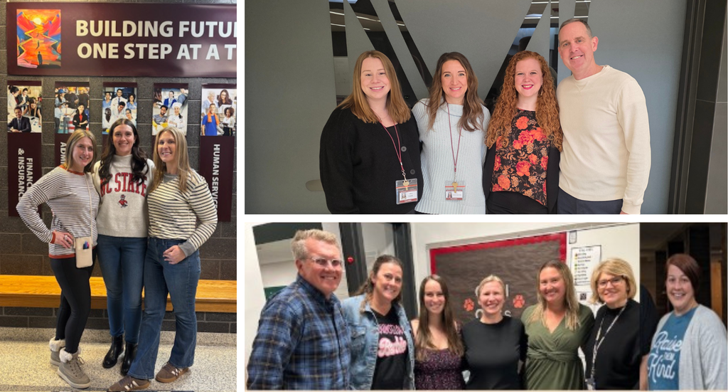 Collage of photos of school counselors from around our district.