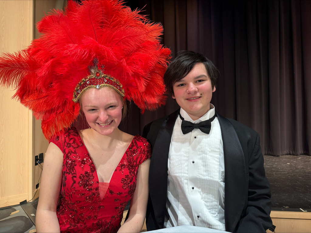 Two actors in Hello, Dolly!