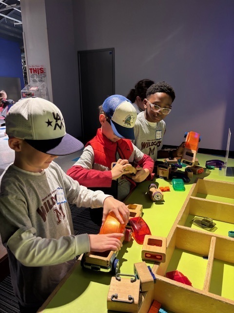 Students engaged in hands-on STEM activities.