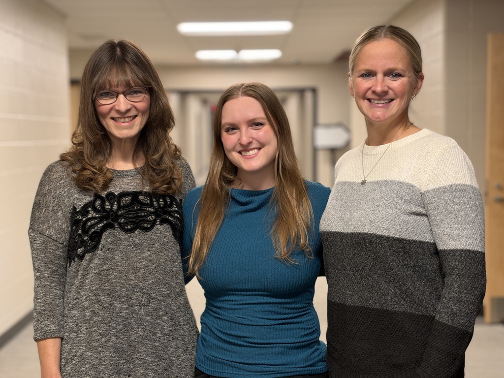 Three ladies standing arm in arm to pose for a photo.