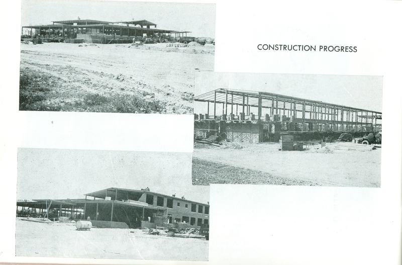 photos of construction of UA in 1960's