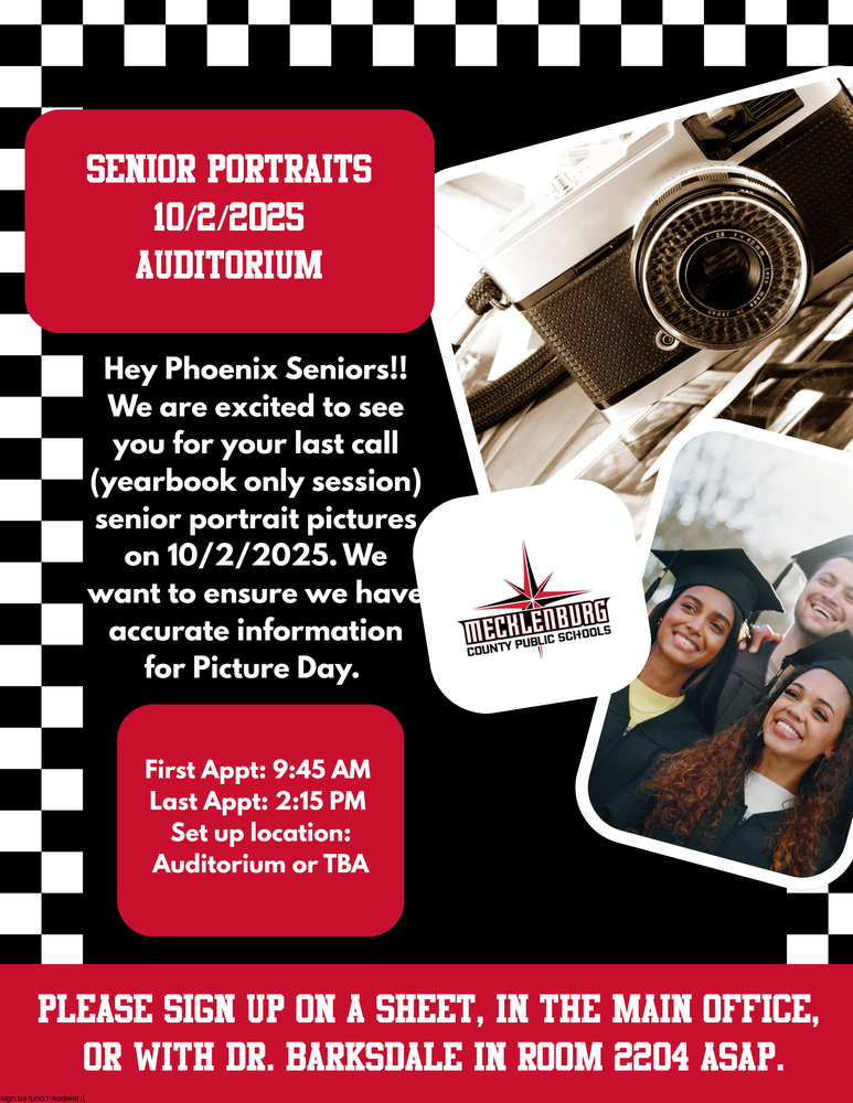 Senior Protraits Make Up Day!