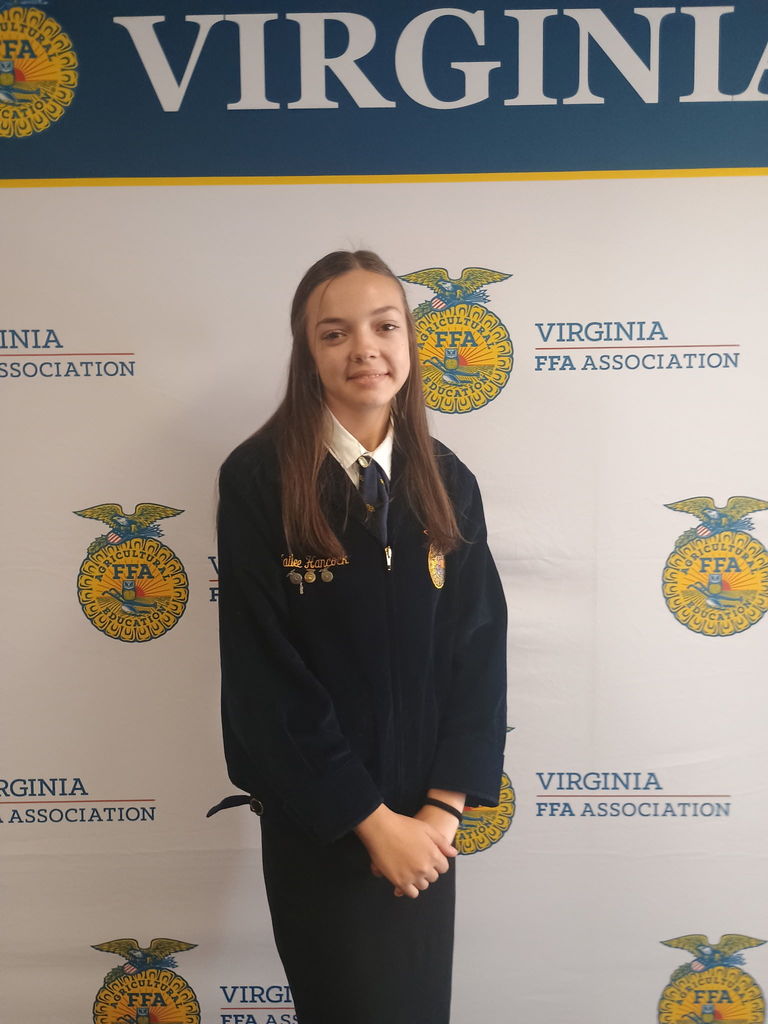 Statewide 2nd place AG Education winner