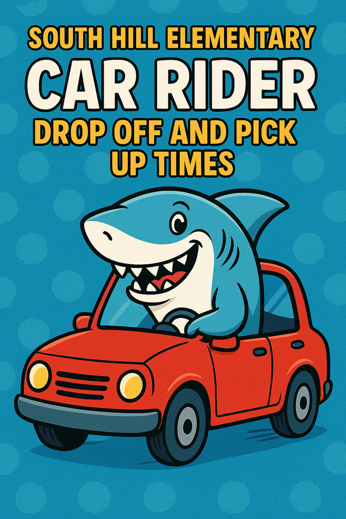 shark in car graphic
