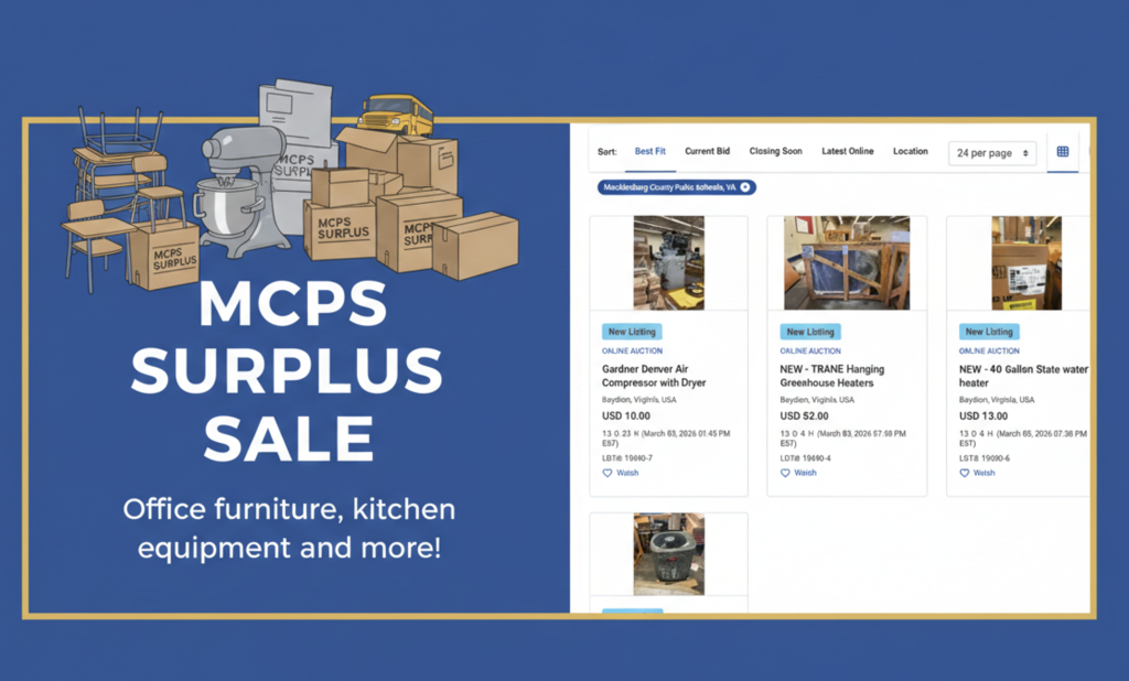 MCPS surplus fb