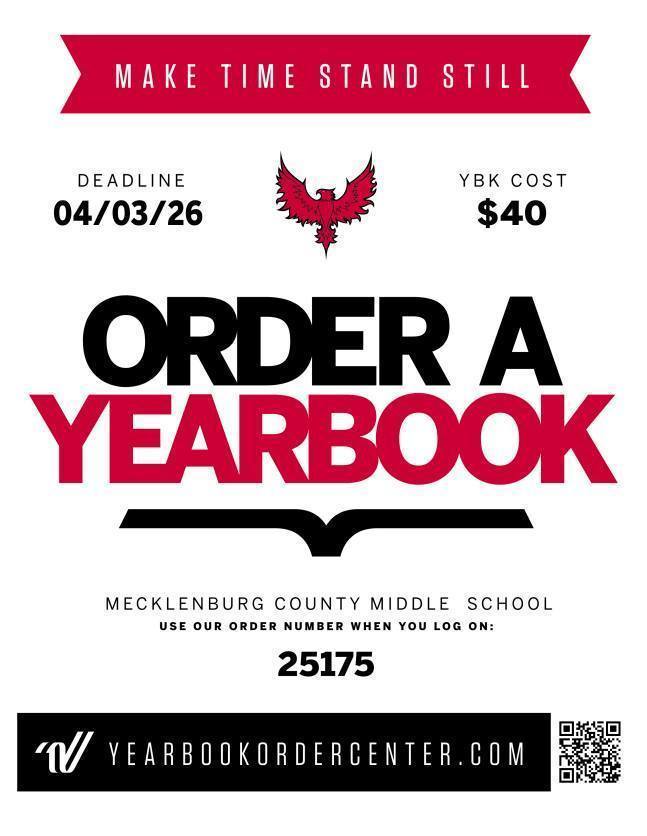 $40 flyer for yearbook sale that ends april 3rd