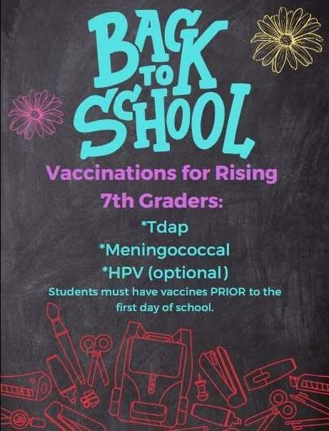 required vaccine flyer