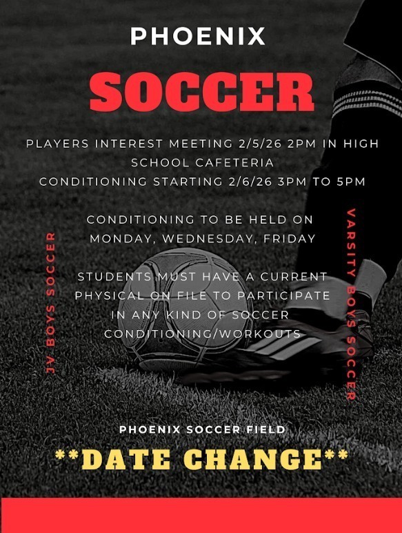 soccer tryouts flyer
