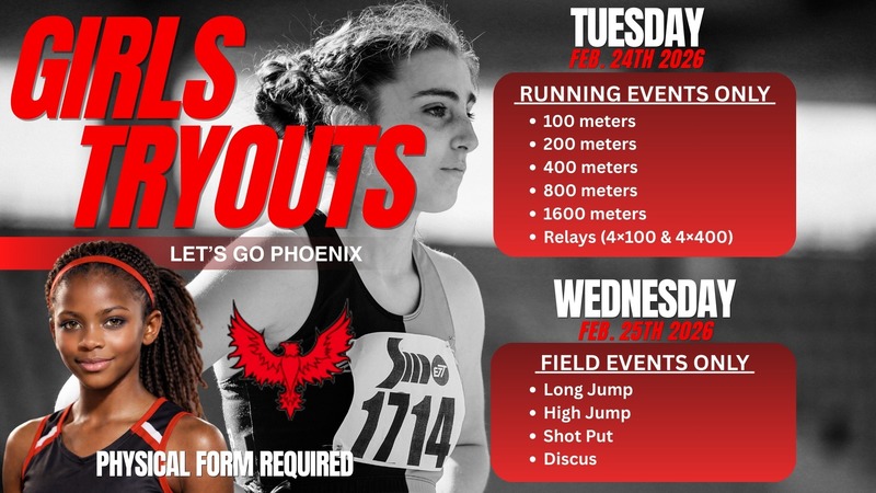girls track tryouts
