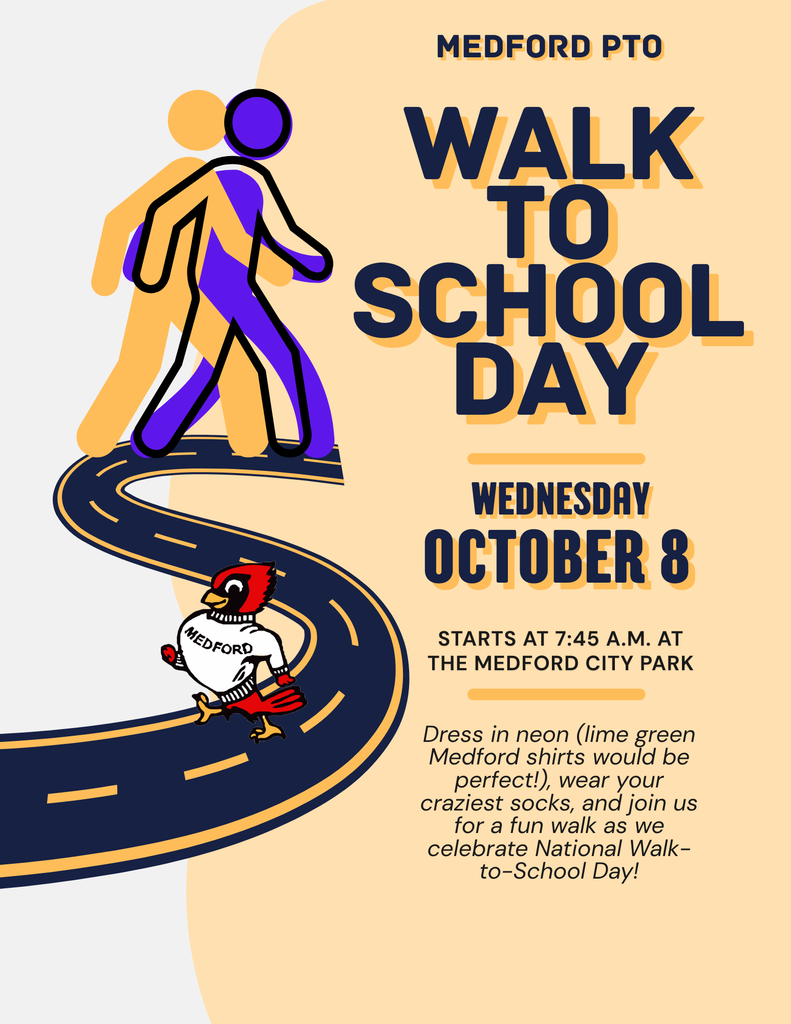 walk to school day flyer