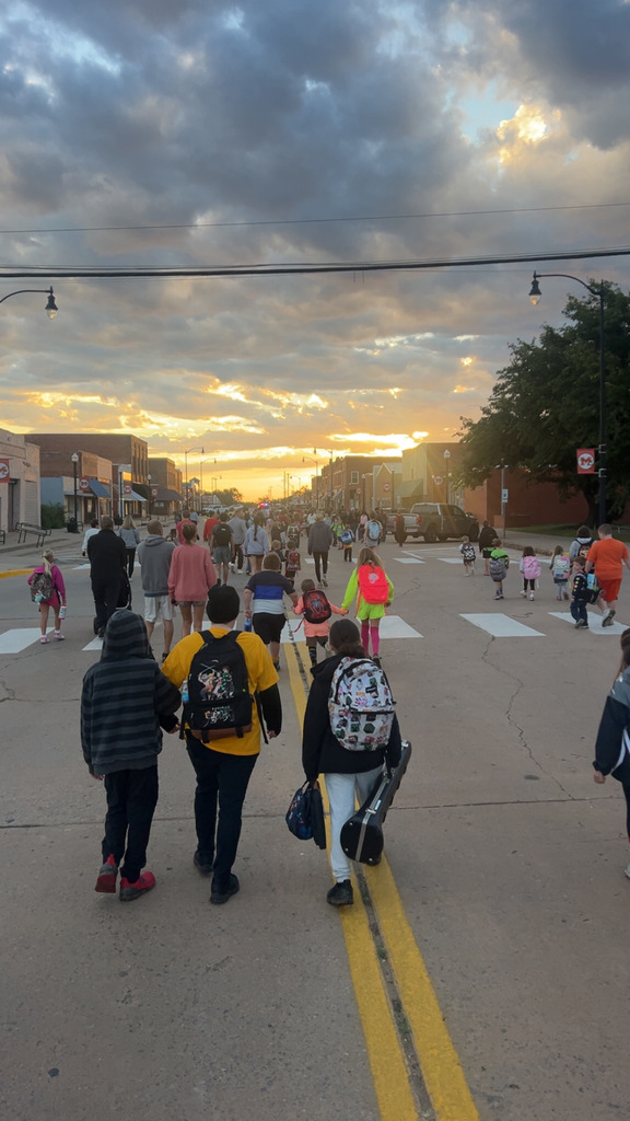 walk to school day image