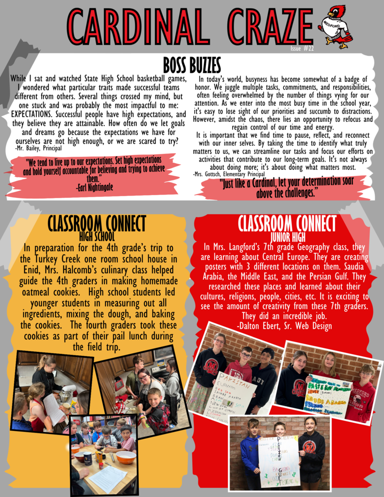 Cardinal Craze Issue 22 Page 1